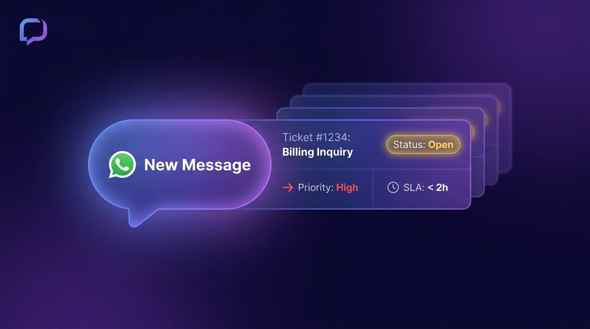 WhatsApp Helpdesk Software in 2026: Build a Ticketing System That Doesn't Break