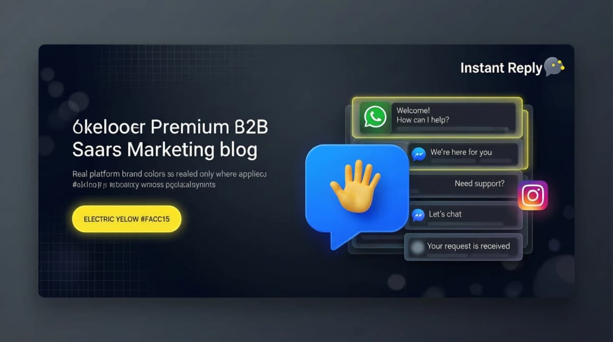 Facebook Messenger Welcome Message Examples (2026): 25 Templates That Work