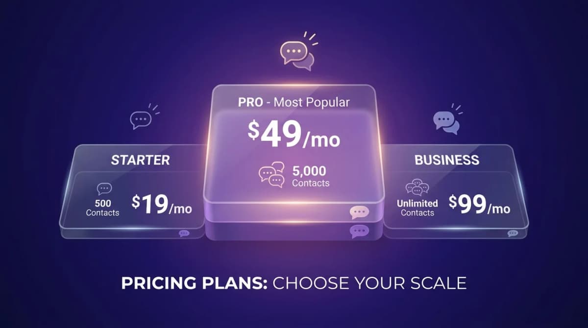 ManyChat Pricing in 2026: What Each Plan Costs and What You Actually Get
