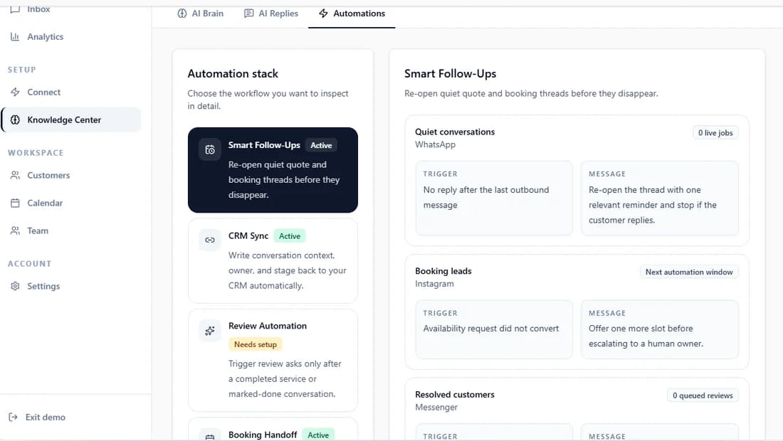 How to Set Up Smart Follow-Ups in Instant Reply